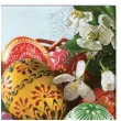 serwetki wielkanoc pisanki w koszu maki 33 cm 20 szt