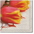 serwetki wielkanoc pisanki z tulipanami maki 33 cm 20 szt