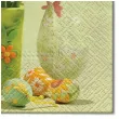 serwetki wielkanoc zonkile i 2 kury maki 33 cm 20 szt