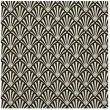 serwetki wzor art deco czarne maki 33 cm 20 szt