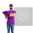 serwetki zlote gwiazdki szare paw 33 cm 20 szt
