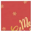 serwetki zlote merry christmas czerwone partypal 33cm 10 szt