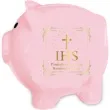 skarbonka pamiatka komunii swietej ihs krzyz swinka rozowy bgtech