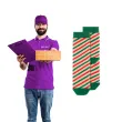 skarpetki swiateczne paski rozm 27 30 partydeco 1 para