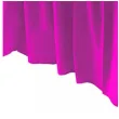 skirting classic magenta amscan 426 cm x 73 cm