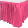 skirting classic rozowy jasny amscan 426 cm x 73 cm