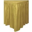 skirting foliowy amscan classic zloty 426 x 73 cm