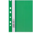 skoroszyt miekki z perforacja zielony d rect