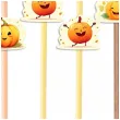 slomki happy halloween swieto dyni mix 19 5 cm 6 szt