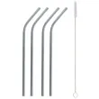 slomki metalowe zestaw lamane srebrne 4 szt