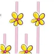 slomki papierowe kwiatki rozowe partypal 20 cm 8 szt