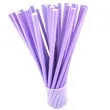 slomki proste eko fioletowe kemis 24 cm 100 szt