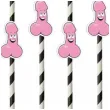 slomki wesole peniski w paski 19 5 cm 6 szt