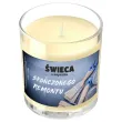 smieszny prezent upominek swieca zapachowa w szkle zapach skonczonego remontu