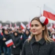 spinka do wlosow kwiaty polska bialy czerwony godan