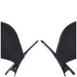 spinki do wlosow skrzydla nietoperza arpex 2 szt