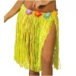 spodnica hawajska krotka zolta guirca 50 cm
