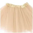 spodniczka tutu classic bezowy partypal 30 cm