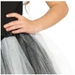 spodniczka tutu classic shine bialo czarna guirca 31 cm