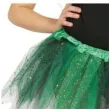 spodniczka tutu classic shine czarno zielona guirca 31 cm