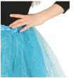 spodniczka tutu classic shine niebieska guirca 31 cm