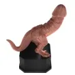 statuetka penisozaur damski pocieszyciel rozowe zloto 17 cm