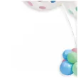 stojak do balonow classic bialy gemar 75 cm