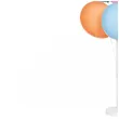 stojak do balonow classic bialy partydeco 160 cm