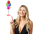 stojak do balonow led funny fashion 40 cm
