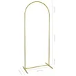 stojak na tlo luk zloty partydeco 80 x 200 cm