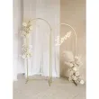 stojak na tlo luk zloty partydeco 80 x 200 cm