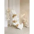 stojak na tlo luk zloty partydeco 80 x 200 cm