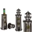 stojak na wino latarnia morska metalowy ootb