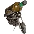 stojak na wino motocykl metalowy ootb