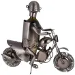stojak na wino motocyklista metalowy ootb