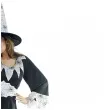 stroj damski czarownica na halloween andrzejki karnawal zestaw sukienka kapelusz pasek rozm m
