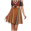 stroj damski larp cosplay dziki zachod indianka zestaw sukienka pasek opaska bransoletki