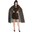 stroj damski na halloween i karnawal peleryna z kapturem wampirzyca czarownica rozm s