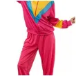 stroj damski na karnawal gimnastyczka ortalionowy dres retro lata 80 godan rozm s