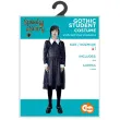 stroj damski na karnawal i halloween gotycka sukienka wednesday addams cosplay rozm m
