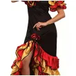 stroj damski na karnawal tancerka flamenco hiszpanska sukienka czarny rozm s