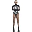 stroj dla doroslych body szkielet fever czarny smiffys rozm m