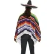 stroj dla doroslych ponczo meksykanskie paski mix smiffys