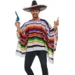 stroj dla doroslych ponczo meksykanskie paski mix smiffys
