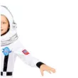 stroj dla dzieci astronauta z helmem bialy amscan rozm 104 116 cm
