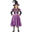 stroj dla dzieci czarownica fioletowy guirca rozm 146 152 cm