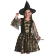 stroj dla dzieci czarownica gold look godan 120 130 cm