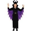 stroj dla dzieci czarownica nietoperz czarno fioletowy guirca 7 9 lat