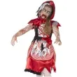 stroj dla dzieci czerwony kapturek zombie smiffys 116 128 cm