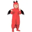 stroj dla dzieci diabelek ze skrzydlami kombinezon guirca rozm 74 80 cm
